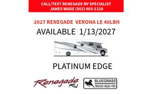 2027 Renegade Verona LE 40LBH