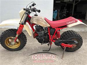 1987 YAMAHA WB 200 DIRT BIKE