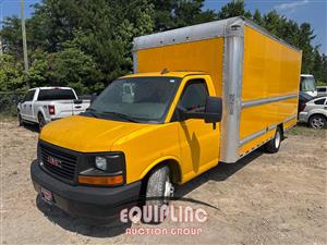 2017 GMC SAVANA 4X2 S/A 16FT BOX TRUCK