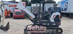 2022 Bobcat E60 COMPACT MINI EXCAVATOR