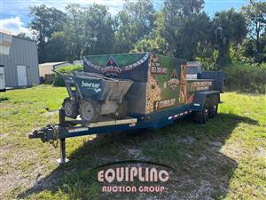 2025 TCEC 16FT CONCRETE CURB TRAILER
