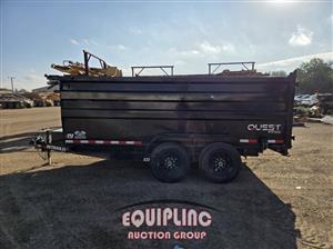 2026 PJ D7142 T/A 14FT DUMP TRAILER
