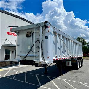 2007 MAC 36 ft Tri/A Aluminum End Dump 